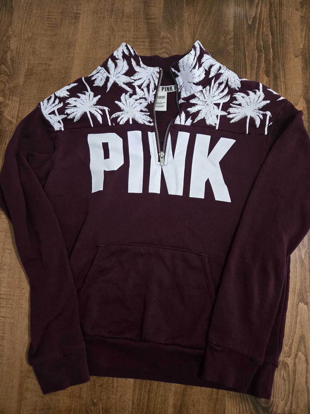 Pink By Victoria Secret Quarter Zip Jacket